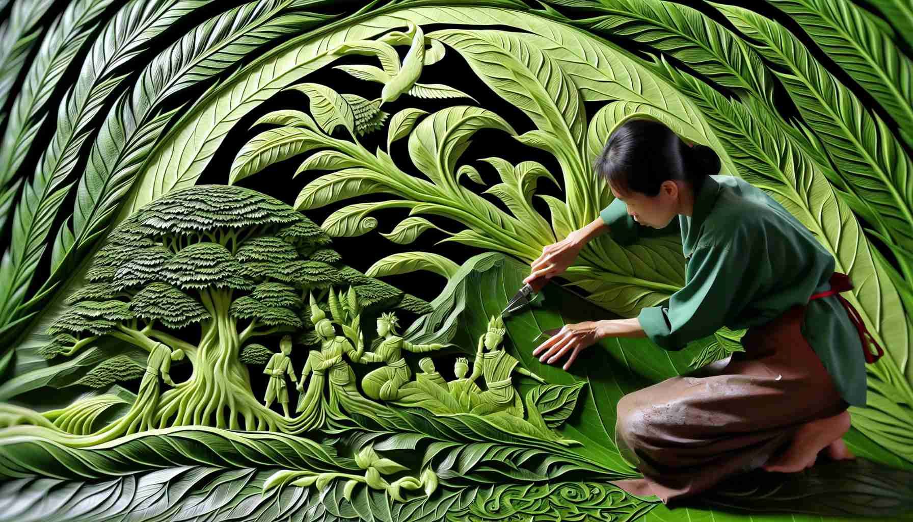 Discover the Magic of Leaf-Cutting Art: Meet the Award-Winning Lito!