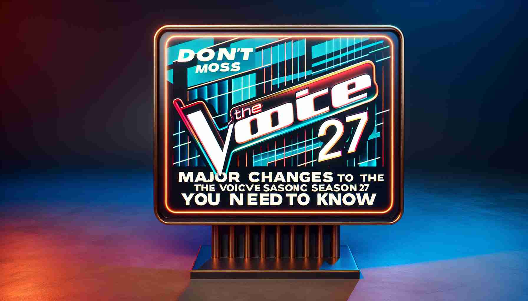 Don't Miss Out: Major Changes to The Voice Season 27 You Need to Know!